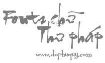 Fonts Thu Phap