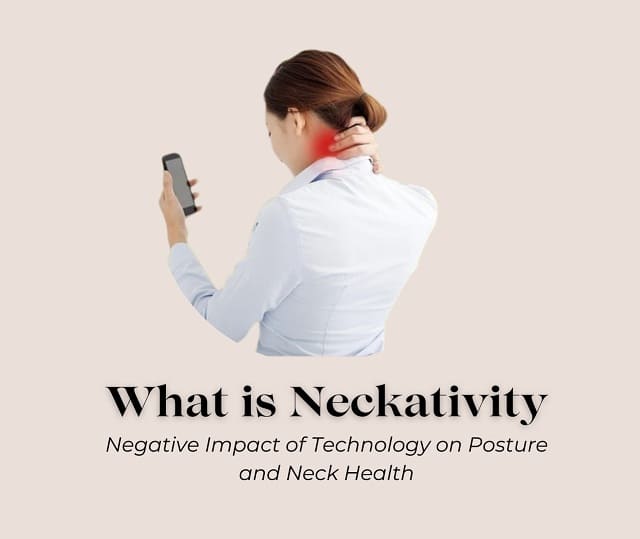 The increased dependence on technology has also given rise to a new health concern: neckativity.