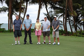 Puerto Rico Golf Course Palmas del Mar, with golf bloggers