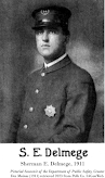 Black and white bust photograph, Sherman E. Delmege, 1911.