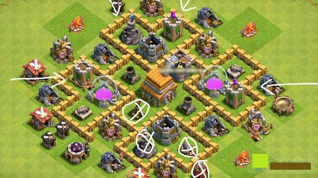 Strategi Menyerang GiHoLo Untuk Town Hall Level Rendah