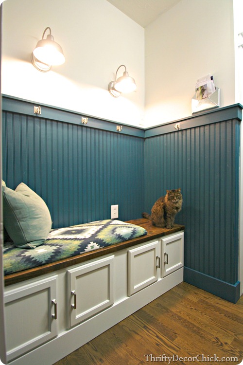 mud room beadboard