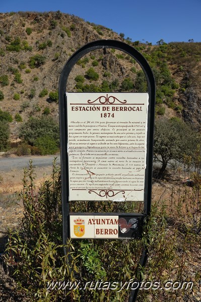 MTB Río Tinto: Estación de Gadea - Estación de Berrocal