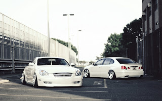 Lexus Vip Style Cars White Tuning HD Wallpaper
