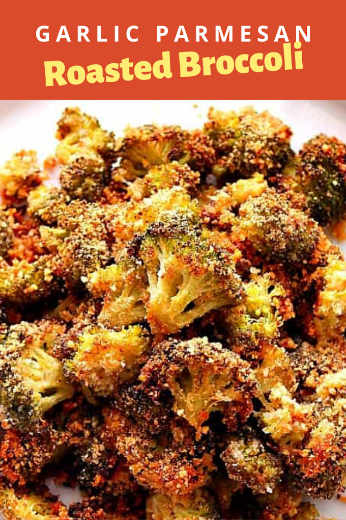 Garlic Parmesan Roasted Broccoli Recipe