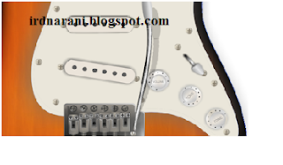 cara menggambar gitar fender menggunakan coreldraw X5