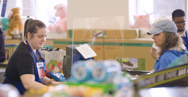 Supermarkets in TRNC fixing plexiglass on checkout desks