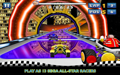 Sonic & SEGA All-Stars Racing Apk+Data Mod Money Android