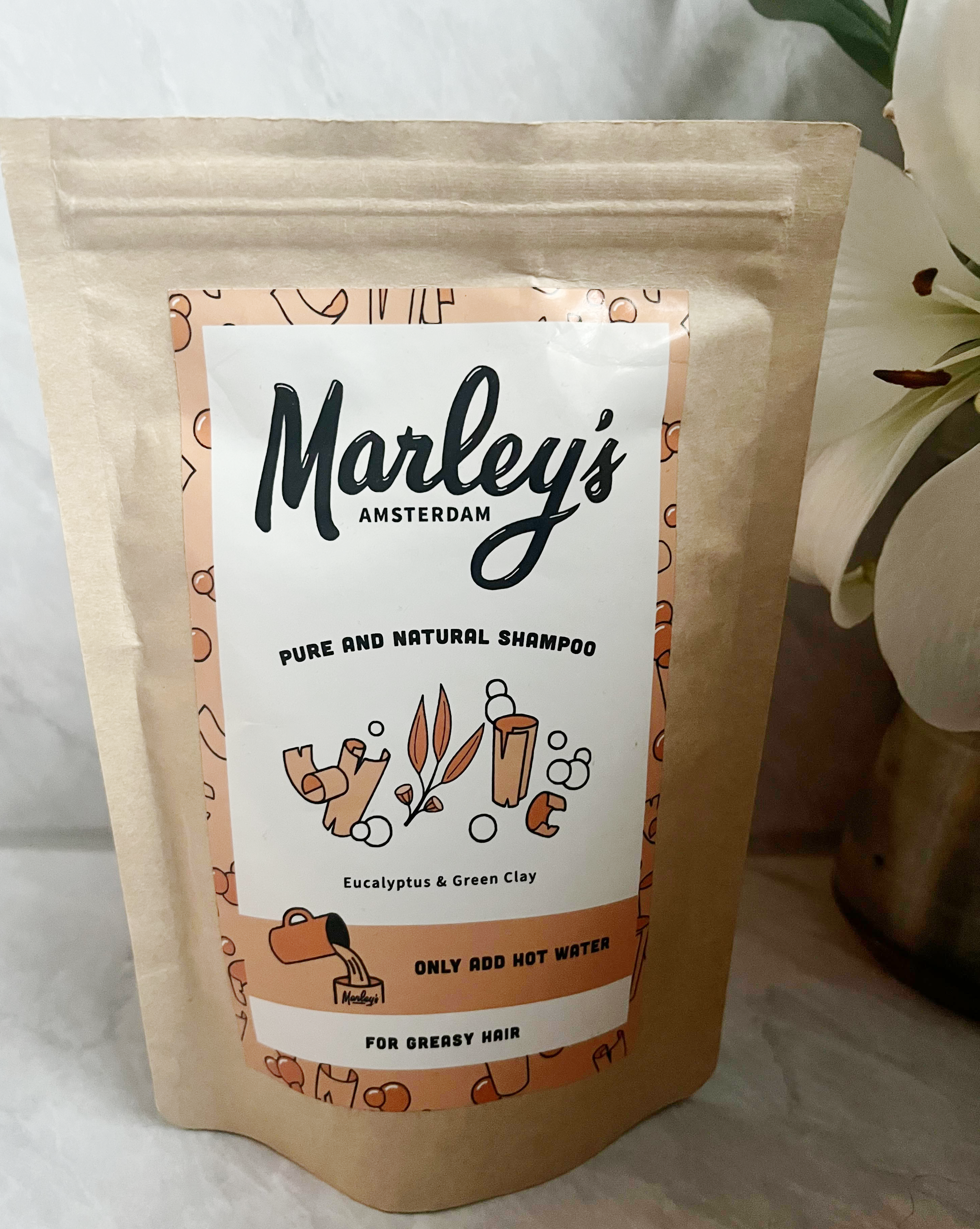 Marley's Pure & Natural Shampoo with Eucalyptus & Green Clay