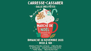 marché de Noël 2023 à Carresse Cassaber
