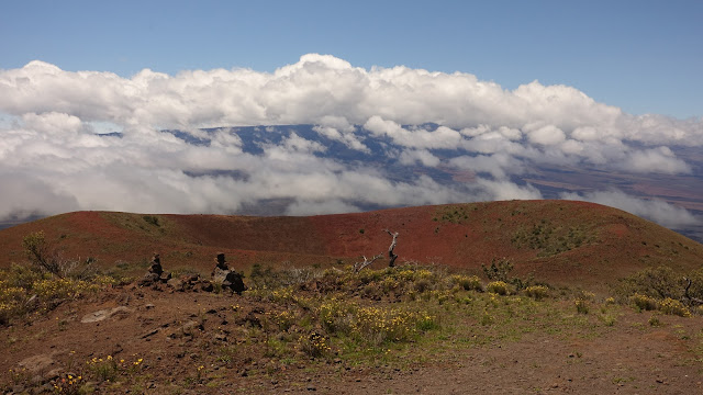 Onderweg naar de top van Mauna Kea