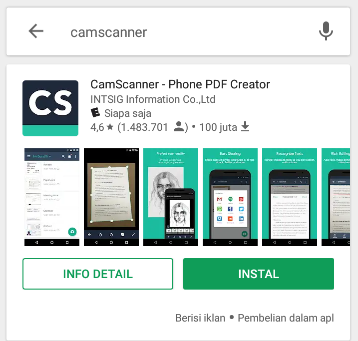  Cara Menggunakan Camscanner Aplikasi Scan Dokumen di 