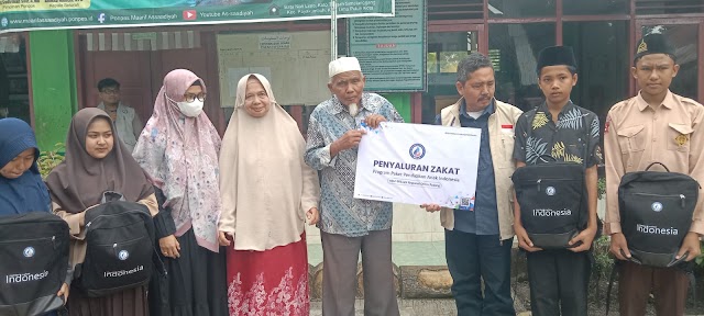 YBM BRILiaN Regional Office Padang Berbagi di Ponpes Maarif Assa'adiyah Batu Nan Limo