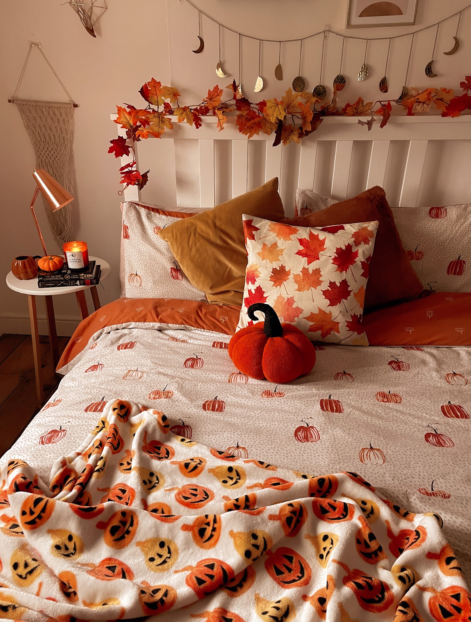 Autumn Fall Bedroom Decor Ideas