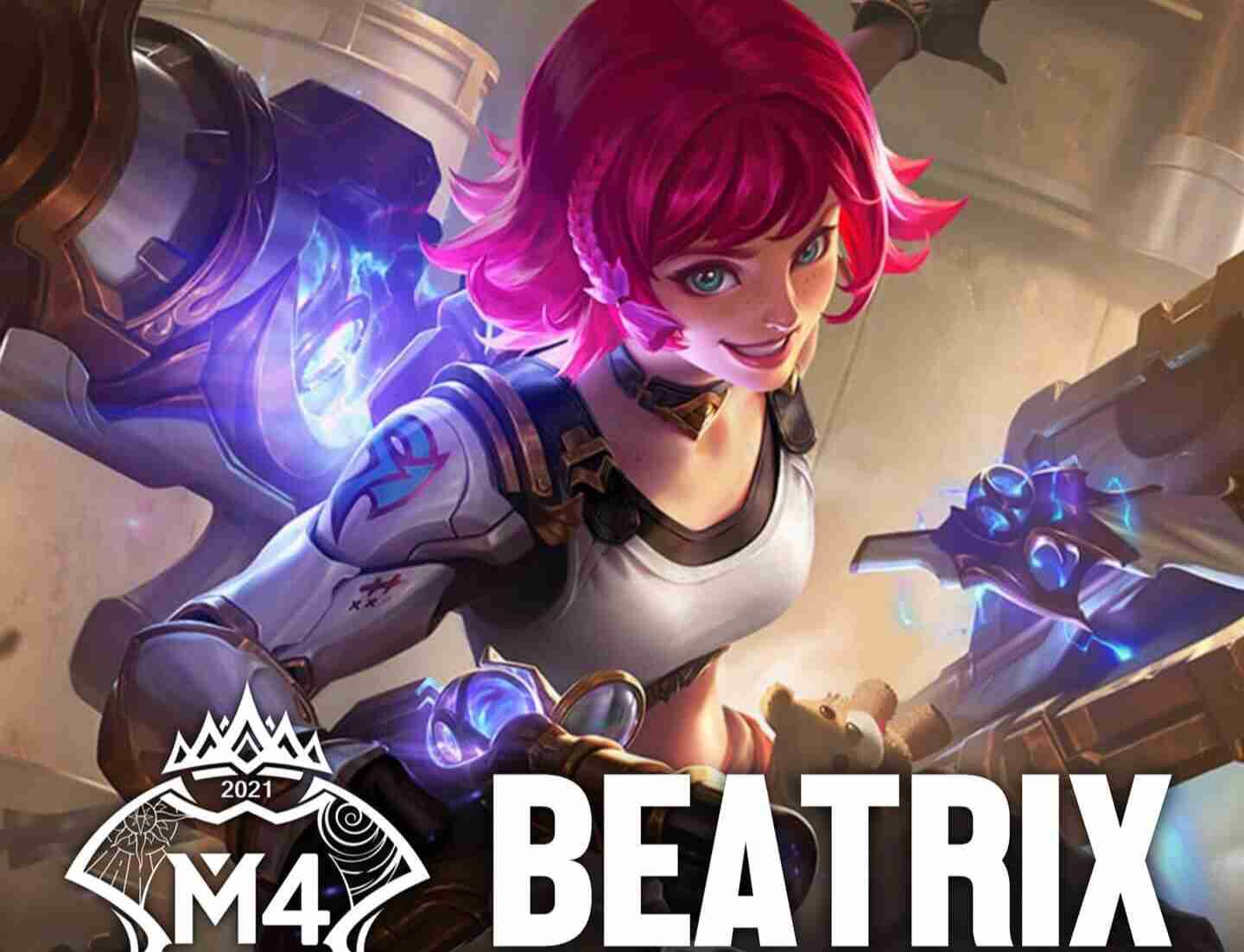 skin gratis beatrix m4 prime mlbb