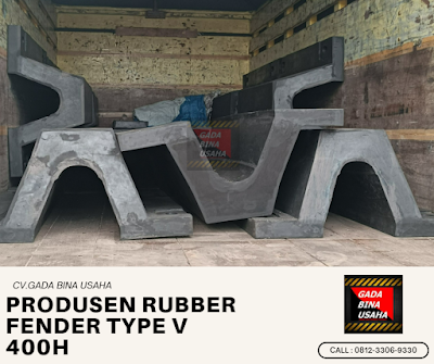 Rubber Fender V 400 x 1500L Termurah