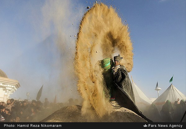 Millions of Muslims Mourn Arbaen of Imam Hossein TEHRAN (FNA)- Muslim mourners dressed in black took part in massive processions to mark the Arbaen of Imam Hossein (AS) in the holy city of Karbala in Iraq on Wednesday. [PHOTOS]  TEHRAN (FNA)- Millions of Shiite Muslims are flocking to the Imam Hossein (AS) holy shrine in Karbala in preparation for the Arbaeen religious ceremonies marking the 40th day after Ashura which commemorates the seventh century martyrdom of Prophet Mohammed's (PBUH) grandson and Shiite Islam's third Imam. [PHOTOS]  TEHRAN (FNA)- Mourners on Wednesday poured to the streets of Tehran to mark Arbaeen (40 days of mourning after the anniversary of the martyrdom of Imam Hossein and his 72 companions). [PHOTOS] 