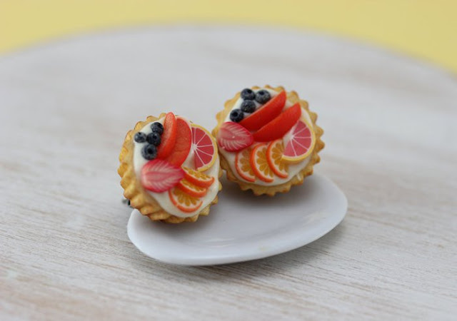 Miniature food jewellery