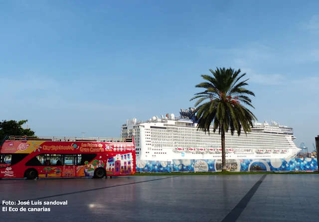 El Crucero Norwegian Epic hace escala en el Puerto de Las Palmas