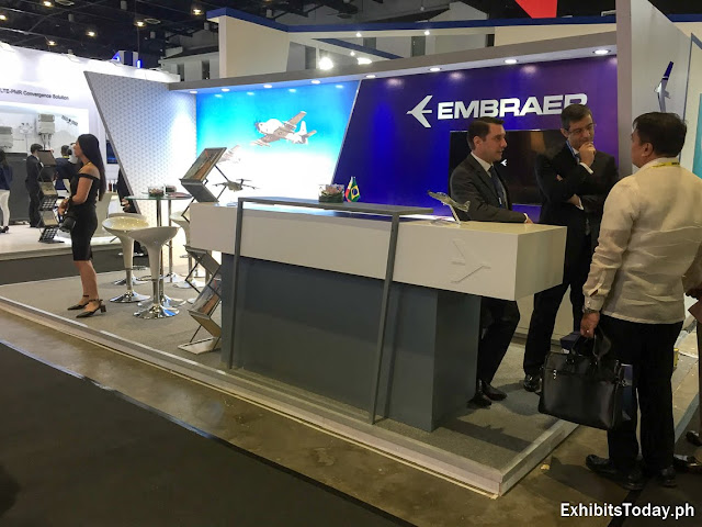 Embraer Exhibit Booth Booth