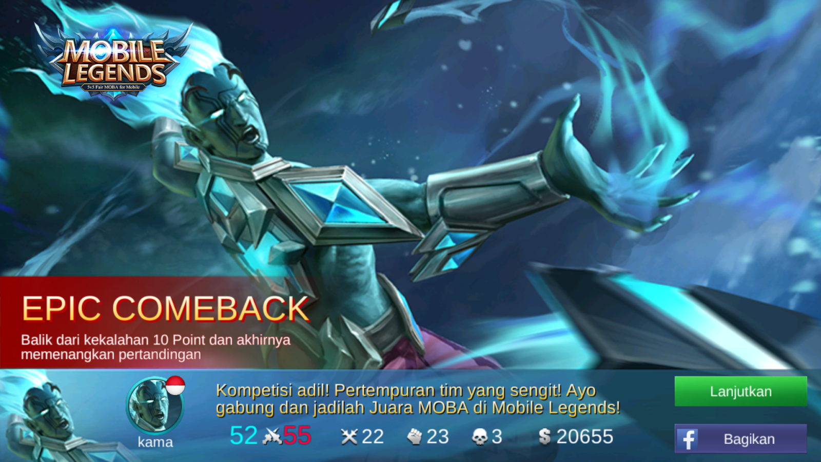 Foto Lucu Mobile Legend Mvp Terbaru DP BBM Lucu