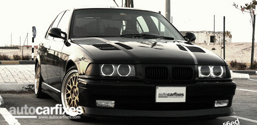 The BMW E36 is produced in the third generation of the car towards the BMW 3