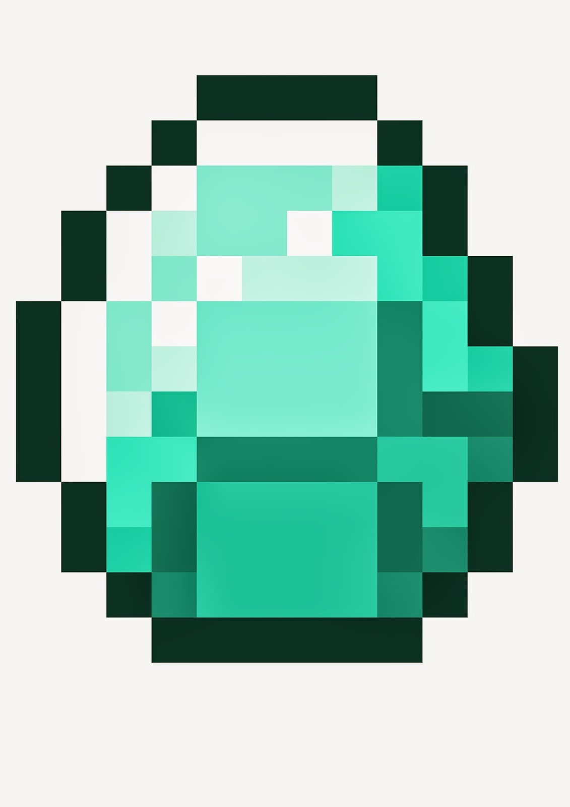 Minecraft Mouse Pad Mousepad Diamond Objetos De icon