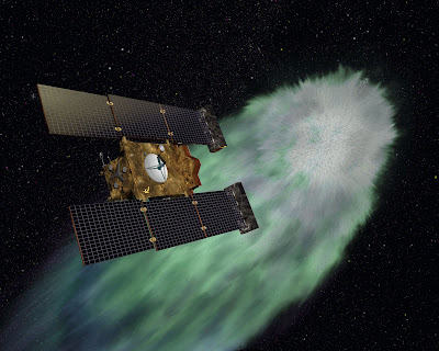 Stardust Celebrates Twelve Years With Rocket Burn