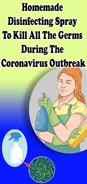 Homemade Disinfecting Spray To Kill All The Germs During The Coronavirus Outbreak