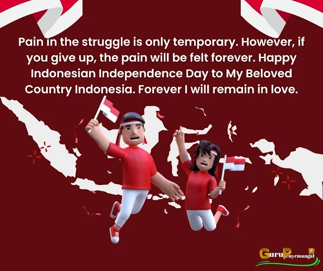 Independence Day Indonesia Greetings