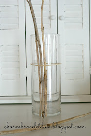 DIY twig vase