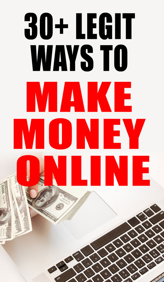 make money online 30 legit ways