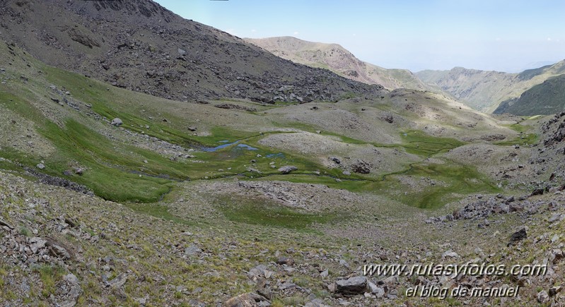 Pico Veleta por los Tajos - Lagunillo Misterioso - Chorreras del Molinillo