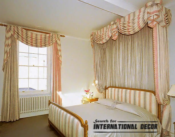 striped curtains,bedroom curtains,window treatments,bedroom curtain ideas