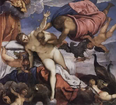 El Origen de la Vía Láctea (Tintoretto)