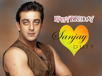 sanjay dutt, young age photo in sleeve less dress for his 60th birthday celebration