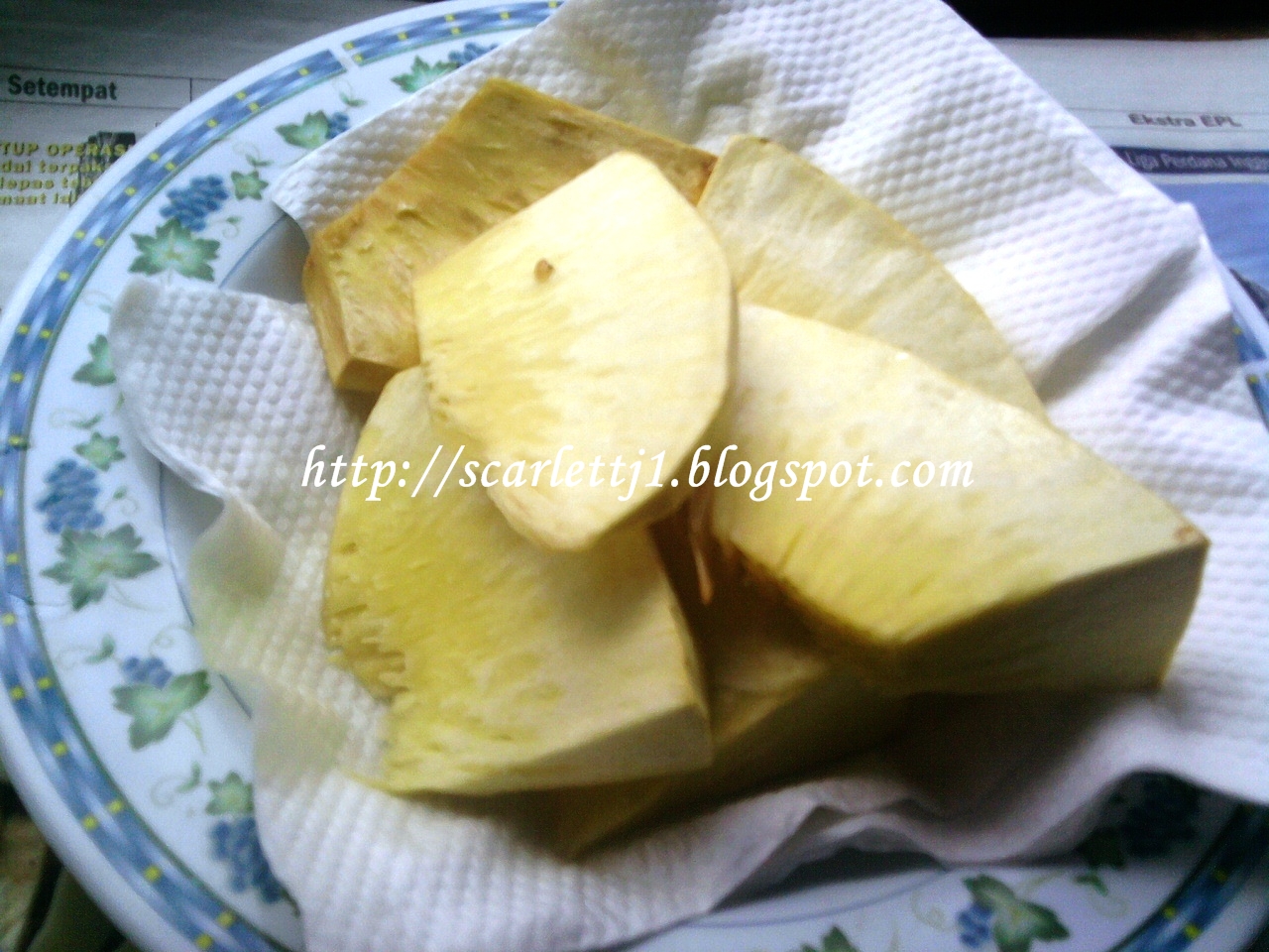 SCARLETT'S PETALS: Buah roti yang lazat