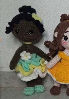 PATRON GRATIS TIANA | LA PRINCESA Y EL SAPO AMIGURUMI 52919