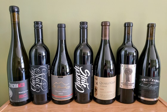 May 2017 BC wine collectibles