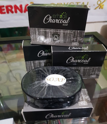  Jual ERHSALI CHARCOAL SOAP NASA ORIGINAL - SABUN ARANG NASA ORIGINAL
