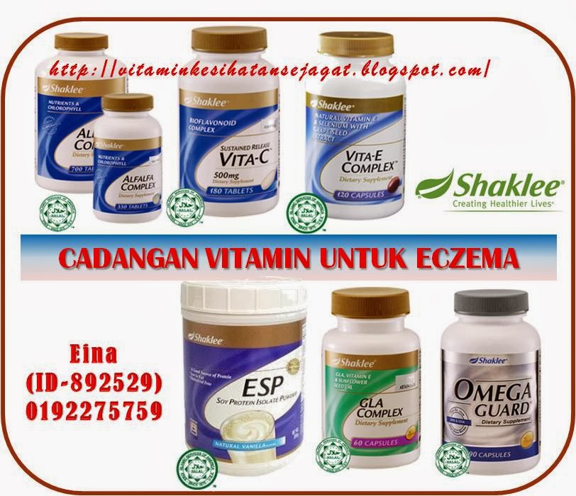 Vitamin Shaklee untuk Masalah Eczema  Eina Md Ali  Pengedar Shaklee