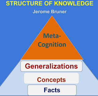 Image result for structure of knowledge jerome bruner