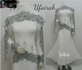 baju akad nikah set bajet 2016