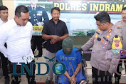 Polres Indramayu Tangkap Pelaku Pencurian Dengan Kekerasan di Mini Market di Desa Gabus Kulon 