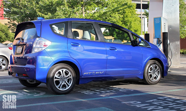 Honda Fit EV at OMSI