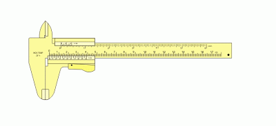 Cara Sebuah Vernier Caliper (Jangka Sorong) Bekerja