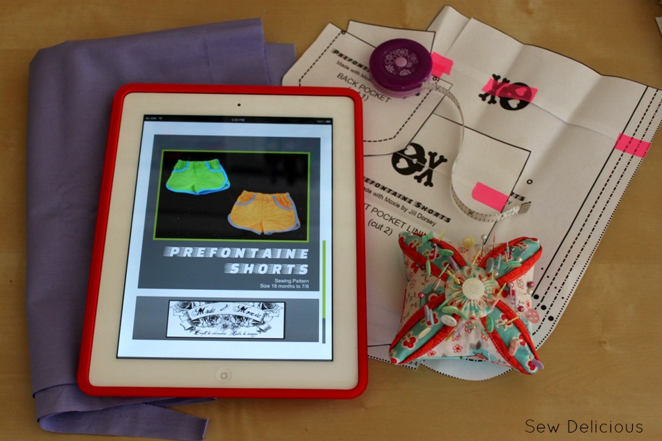 How To Save PDF Patterns to iPad - Tutorial - Sew Delicious