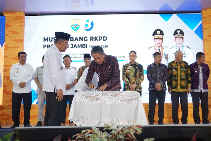 Wakil Bupati Jun Mahir Hadiri Musrenbang RKPD Tingkat Provinsi Jambi