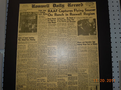 roswell ufo newspaper headline