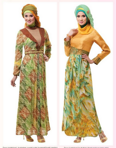 Koleksi Model Baju Muslim Gamis Terlaris Like And Share  - Model Baju Gamis Jaman Sekarang